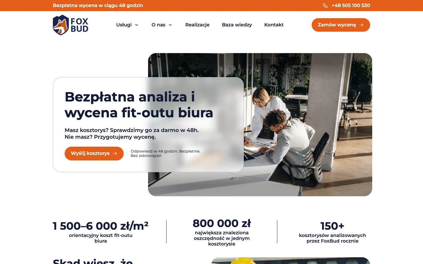 Bezpłatna analiza kosztorysu