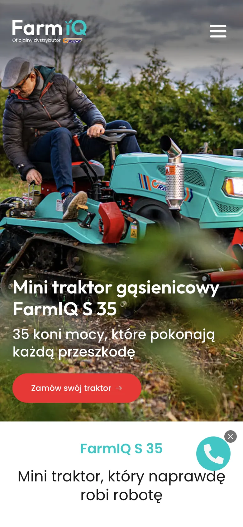 Strona główna na telefonie
