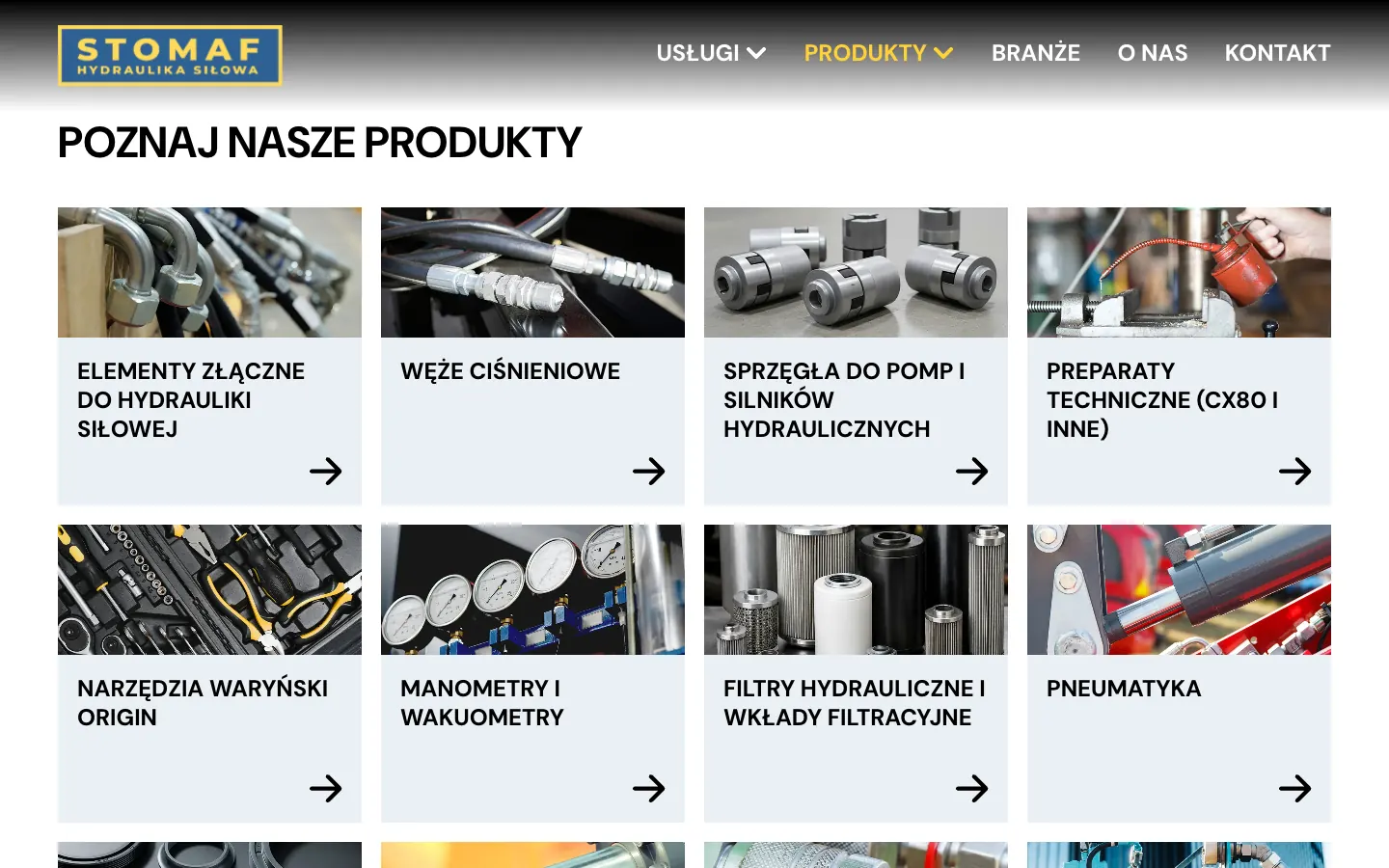 Katalog grup produktów