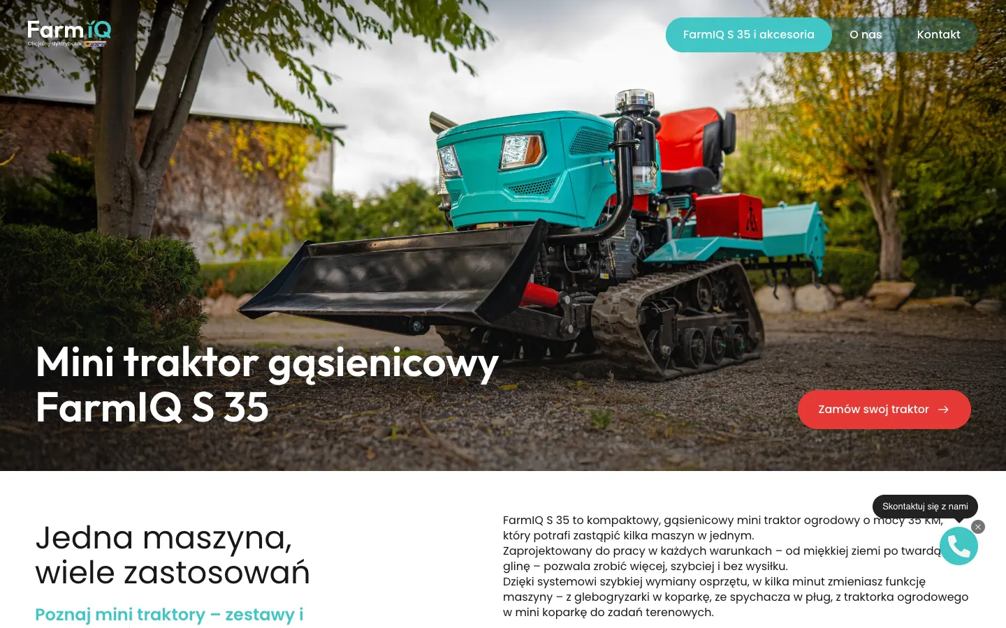 Produkty: jedna maszyna, wiele zastosowań