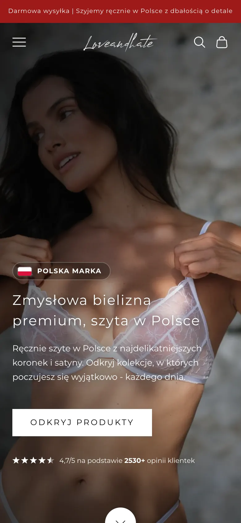 Strona główna na telefonie